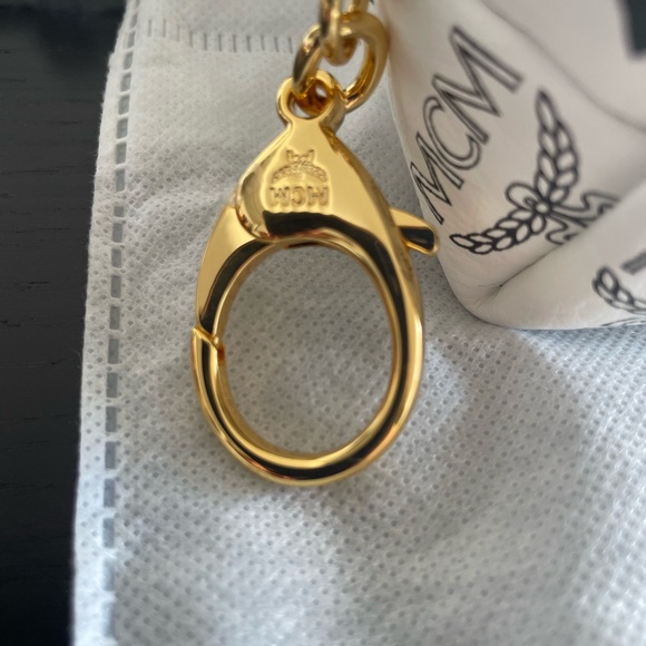 MCM Black and White Toiletry/ Case Bag with Signature Monogram NWT - Picture 7 of 9